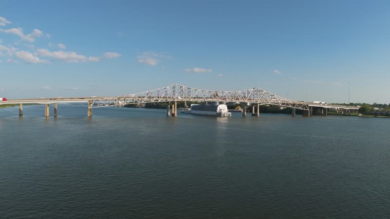 NASA Barge Departs Marshall with Artemis II Rocket Hardware